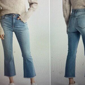 New Democracy AB Technology High Rise Cropped & Flare Jeans 16